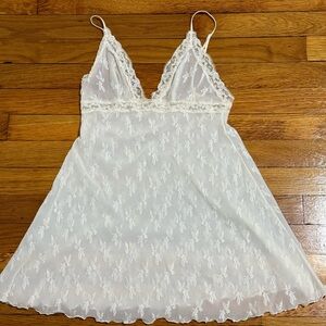Elegant White Lace Top
